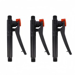 3 Pcs Pump Action Pressure Sprayer Handle, Backpack Parts Black