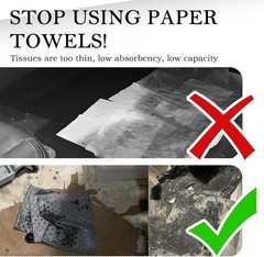 Reusable Oil Absorbent Pads – 12.99×10.15 Inches, Ideal for Coolants and Oils