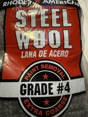Rhodes Grade 4 Extra Coarse Heavy-Duty Steel Wool Pad 12-Pack X3