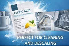 5 lb Citric Acid Powder 100% Pure – Industrial -Heavy Cleaning -Non-Food Grade –