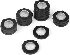 20 Pcs Hose Filter Washers, Garden Gasket 0.75 inches, Black