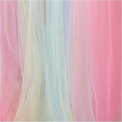 Rainbow Bed Canopy for Girls with Lights Princess Canopy for Girls Bed Mosquito