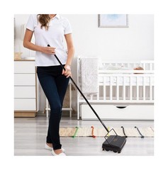 Fuller Brush 17027 Electrostatic Carpet & Floor Sweeper – 9″ Cleaning Path – …