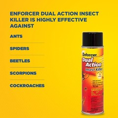 Enforcer Dual Action Insect Killer – 17 oz (Case of 12) – 1047651 – Protects For