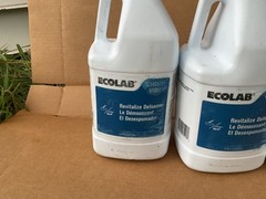 Ecolab 61495113 Revitalize Defoamer 6195113 Pack of 4 Gallons Distressed bottles