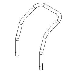 Simpson Genuine OEM Handle for DXPW61156 Pressure Washer – 7110014