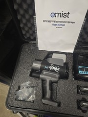 Emist Epix360 Handheld Disinfectant Sprayer with Case New in Box