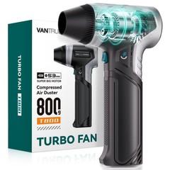 Vantrue T800 Cordless Air Duster 800g 3-Gear Electric Blower for Keyboard PC Car