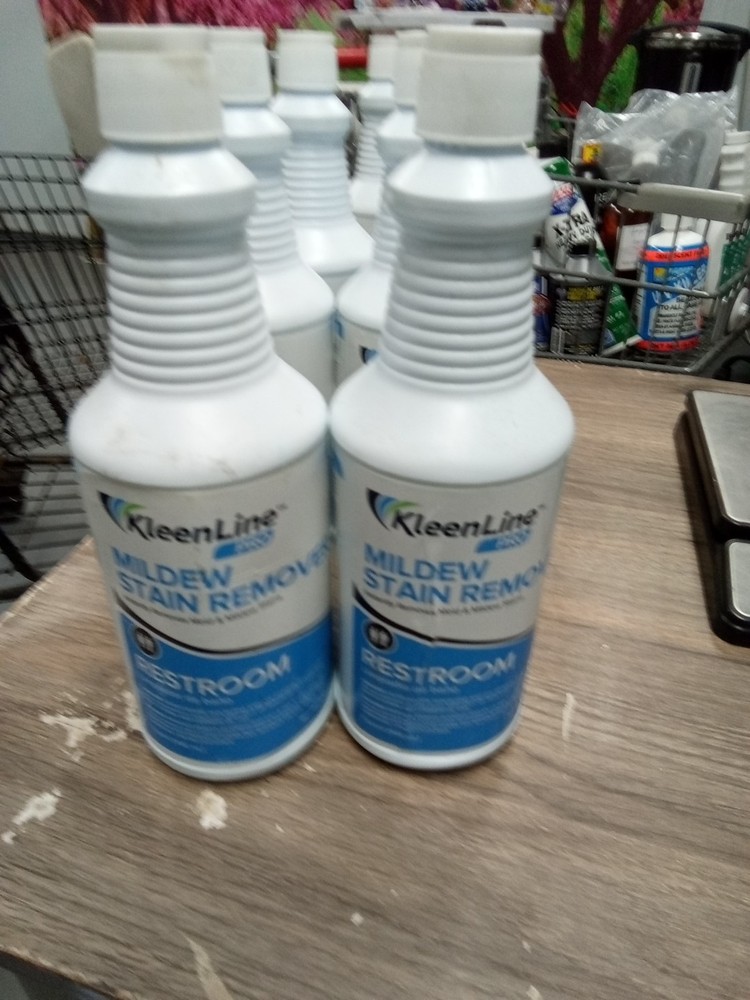 2 Pkg Kleenline Pro Mildew Stain Remover 1 Qt 256 Dt