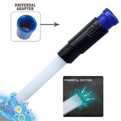 WuYan 2PCS Multifunction Vacuum Cleaner Straw Tubes Dust 13.37 inches, Blue