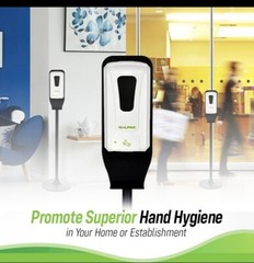 Alpine Industries 430-L-S Automatic Hand Soap, Other Gel Dispenser with Stand