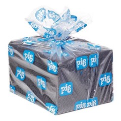 Pig Sorbent Pad, 22 gal, 15 in x 20 in, , Gray, Polypropylene, 100PK MAT203 Pig