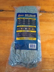 Quickie Bulldozer #18 Blended String Wet Mop Refill With Looped Ends