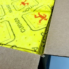 Spilfyter HVU-75 Universal SM Sorbent Pads 16in x 18in Hi Vis Yellow DW 100/Box