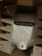 XLERATOR XL-BW (110V/120V) Hand Dryer by Excel Open Box Never Taken Out
