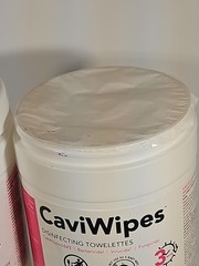 4 pk Metrex CaviWipes Disinfecting 220 Towelettes 6”x 6.75″ 880 Total Wipes READ