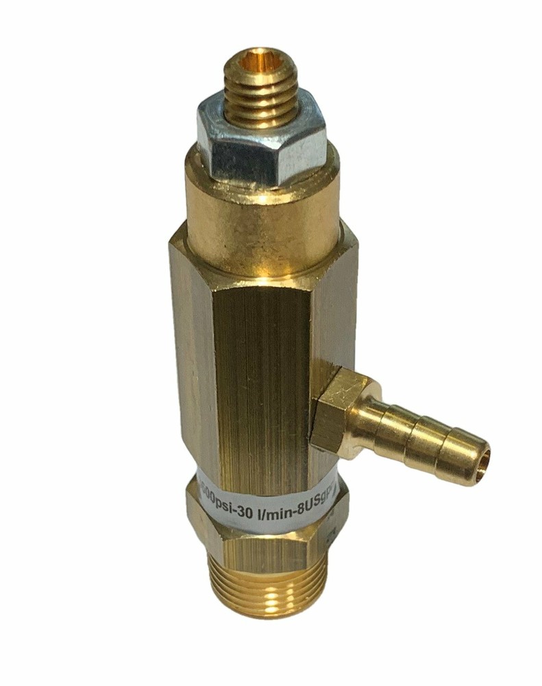 High Quality Brass Pressure Washer Relief Valve & Pump Protector 3600 PSI 8 GPM