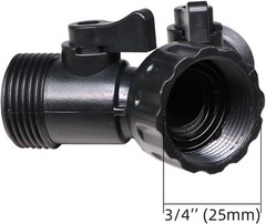 1/2 Inch 1/2" Y Hose Splitter, inch irrigation tubing connectors