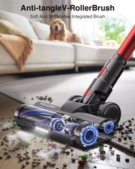 Mohomo Cordless Vacuum Cleaner 650W/55Kpa 70Mins Vacuum Cleaners For Home