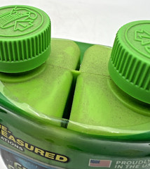 (3) GREEN GOBBLER DRAIN CLOG DISSOLVER 31 OZ EACH, NEW + DUSTY CONTAINER