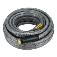 50 Foot Hybrid PVC Garden Hose for Vehicle Cleaning by Auto Drive