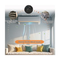 Updated ZPB140 Port A Blaster HVAC Coil Cleaning, Portable Pressure Washer, C…
