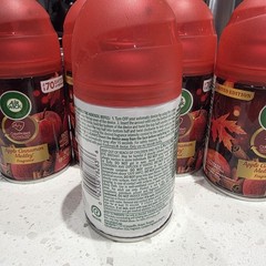 Air Wick 78283CT 5.89 oz Aerosol Spray Refill – Apple Cinnamon Medley (5/CT) New