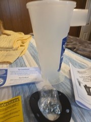 Oneida Air Systems Dust Deputy 2.5 DIY Cyclone Separator, Accessory Only, Clear