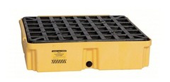 NEW EAGLE 1633D Spill Platform with Drain, 15 gal., 1 Drum 35U064, 26.25 x 26 In