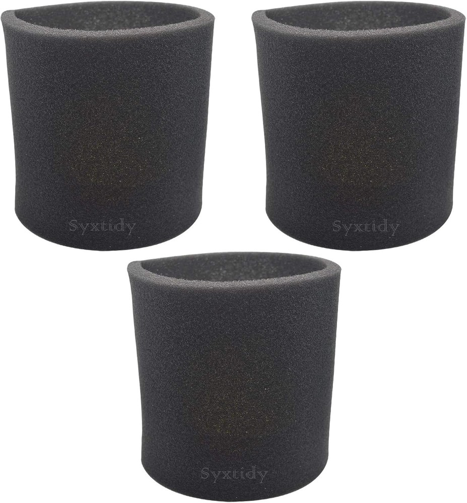 3 Pack 90585 Foam Sleeve VF2001 Replacements Filters For Wet Dry Vacuum…