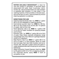 Big D Industries 1618 1 gal. Water-Soluble Deodorant – Lemon Scent (4/CT) New