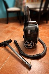 Eureka Bagless Canister Vacuum NEN180 Corded HEPA Multi-Surface Floor Tool Brush