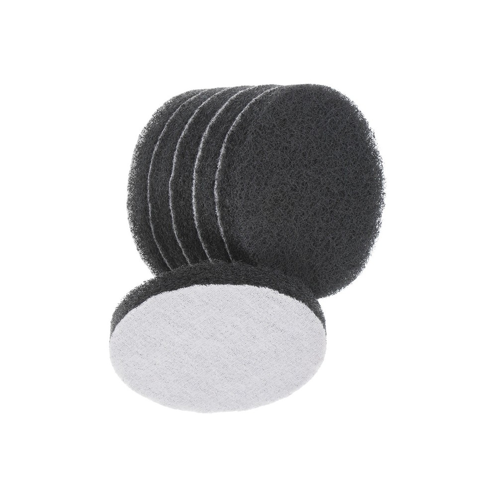 6pcs Drill Power Brush 3″ Tile Scrubber Scouring Pads 800-1000 Grit