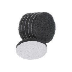 6pcs Drill Power Brush 3″ Tile Scrubber Scouring Pads 800-1000 Grit