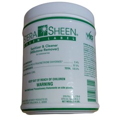 Stera Sheen Green Label Sanitizer & Cleaner Milkstone Remover 4 lbs EPA 178-9