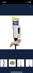 Zep TFHSU-1-2500PL Touch-Free Motion Hand Dispenser 84.54-oz with Stand 🆕️✅
