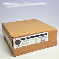 GLOBAL INDUSTRIAL (5 PACK) 13″ Stripping Pad Floor Maintenance Black 261880BK