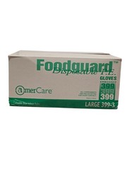 Amer Care Good Guard Disposable P.E. Gloves Large 399-3 10/100 1,000 Gloves