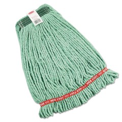 Rubbermaid Commercial A212GRE Web Foot Cotton/Synthetic Wet Mop Heads (6/CT) New