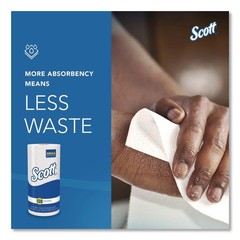 Scott 41482 1-Ply 11″ x 8.75″ Kitchen Roll Towels – White (20 Rolls/CT) New