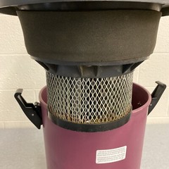 Minuteman Lead Vacuum Dry Only 6 Gal. Polyethylene 829117