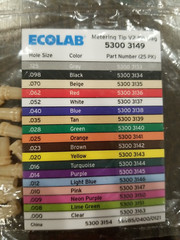 Ecolab Metering Tip V2 Kit 25 Pieces .035 Tan 5300 3139 Ships Free!