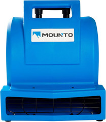 High-Power 3-Speed 1HP Air Mover Dryer with Wheels – 4000+ CFM (Blue)