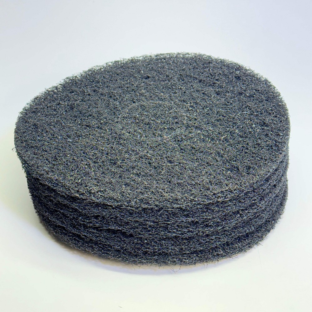GLOBAL INDUSTRIAL (5 PACK) 13″ Stripping Pad Floor Maintenance Black 261880BK
