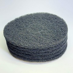 GLOBAL INDUSTRIAL (5 PACK) 13″ Stripping Pad Floor Maintenance Black 261880BK