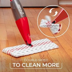 O-Cedar ProMist MAX Spray Mop Head Replacement (Pack of 4) | Machine Washable…