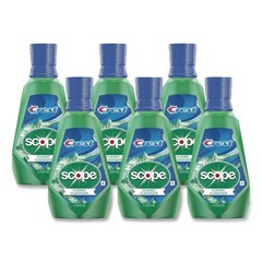 Crest 95662 Plus Scope 1 Liter Mouth Rinse Bottle – Classic Mint (6/Csrton) New