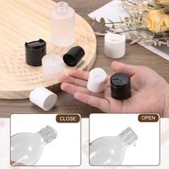 12Pcs Clear Disc Top Caps Replacement 28/410 Press Disk Cap 1.3×1.2×1.1”