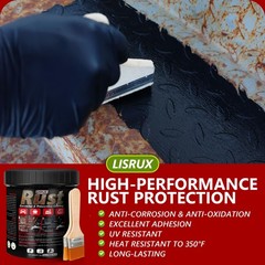 4-in-1 Rust Converter Metal Primer, 34 Fl Oz Black Rust Inhibitor Paint for …