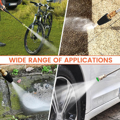 Qimshemi Pressure Washer Tips Rotating Turbo Nozzle, 4000PSI Max Power…